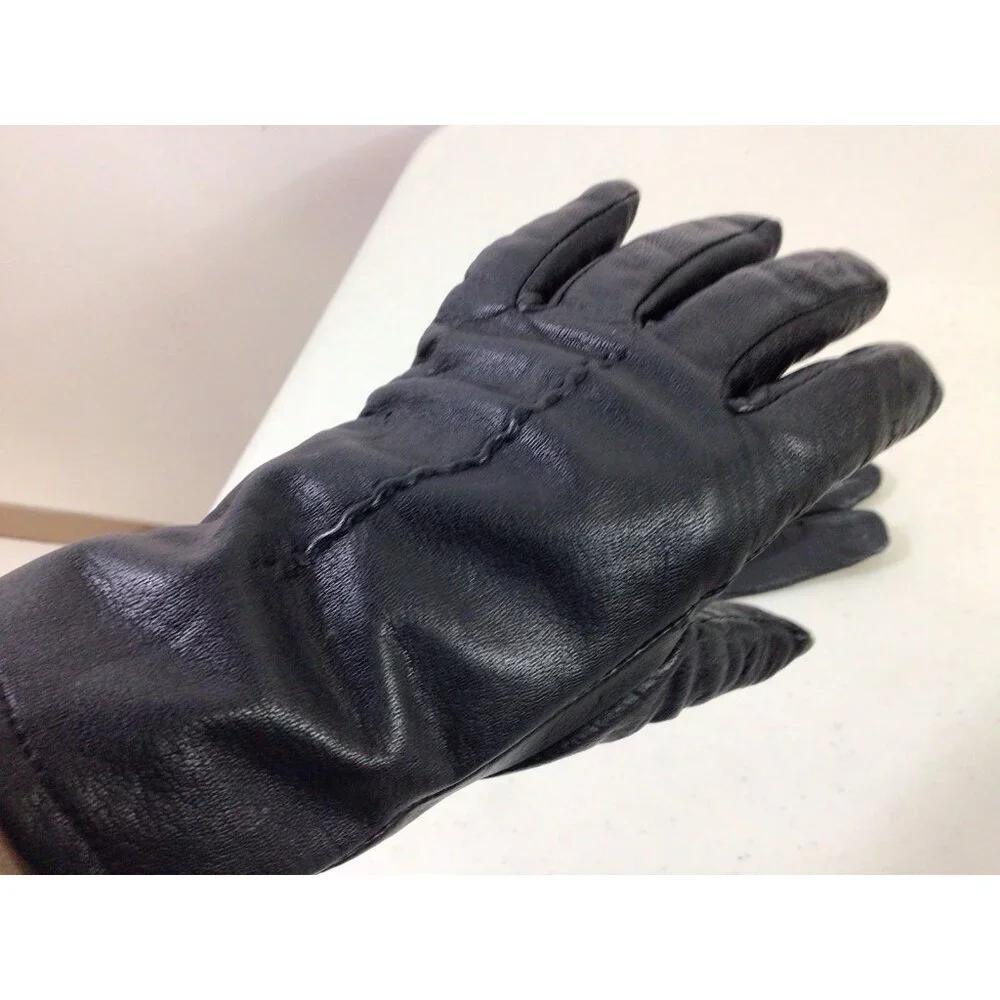 Perrin Leather Driving Gloves Womens Medium